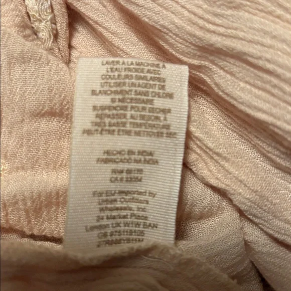 Free People Cream Embroidered Long Dress - Picture 13 of 13